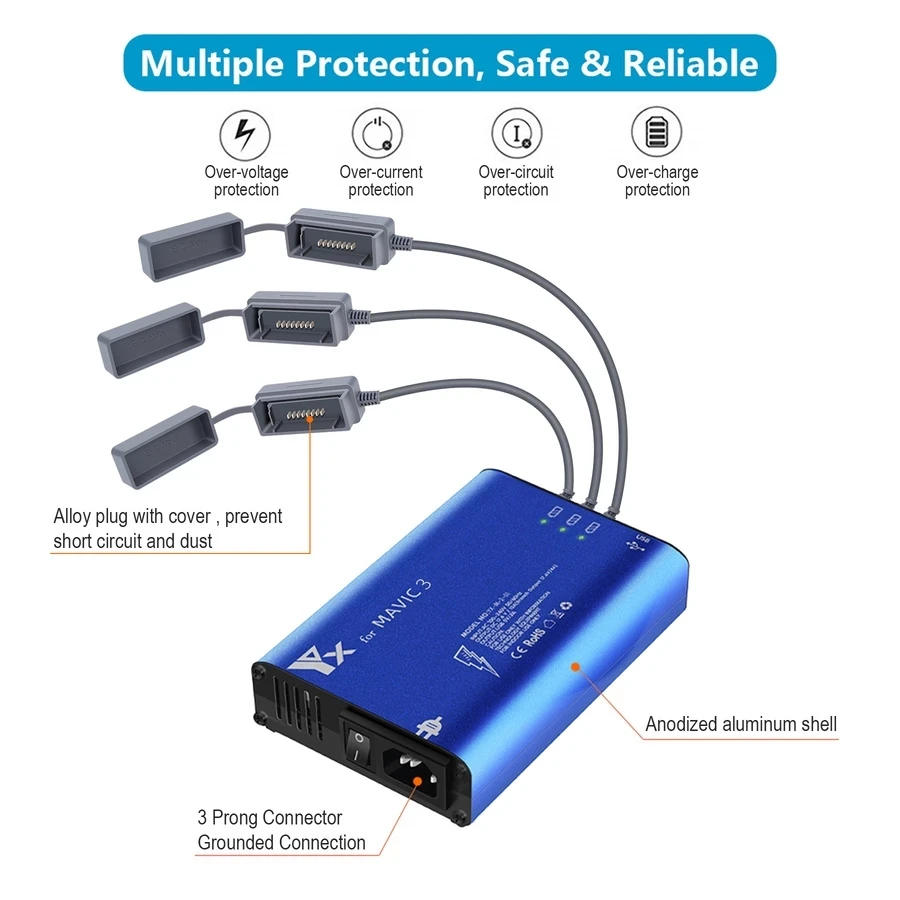 Battery Charger Hub 5in1 Charg - Drone Battery Smart 评论和价格