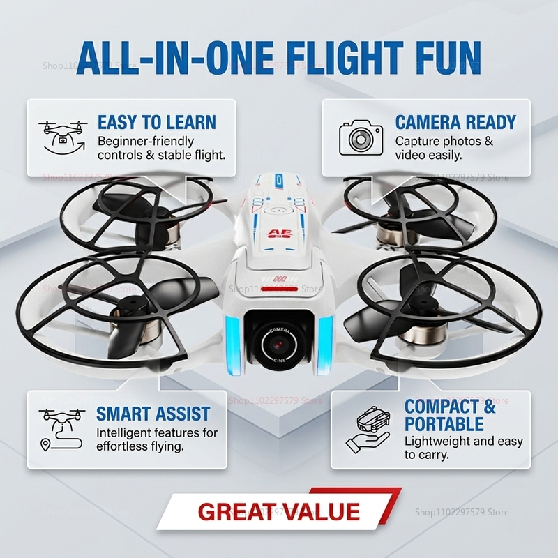 Introduction Drone GPS 8K Prof - Drone Battery Box 评论和价格