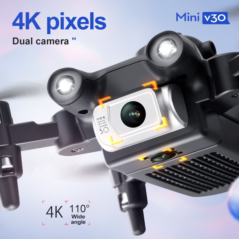 Mini V30 WiFi FPV Drone With 4 - Drone Battery Box 评论和价格