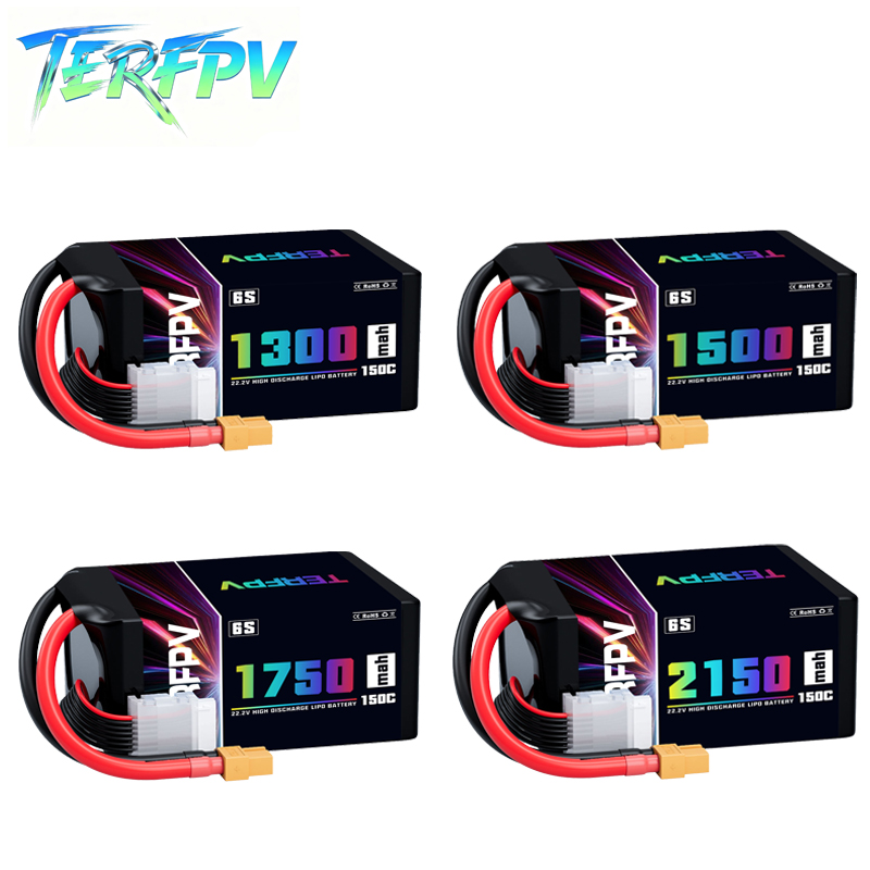 TERFPV Lipo Battery 6S 22.2V 1 - Drone Battery Lipo 评论和价格