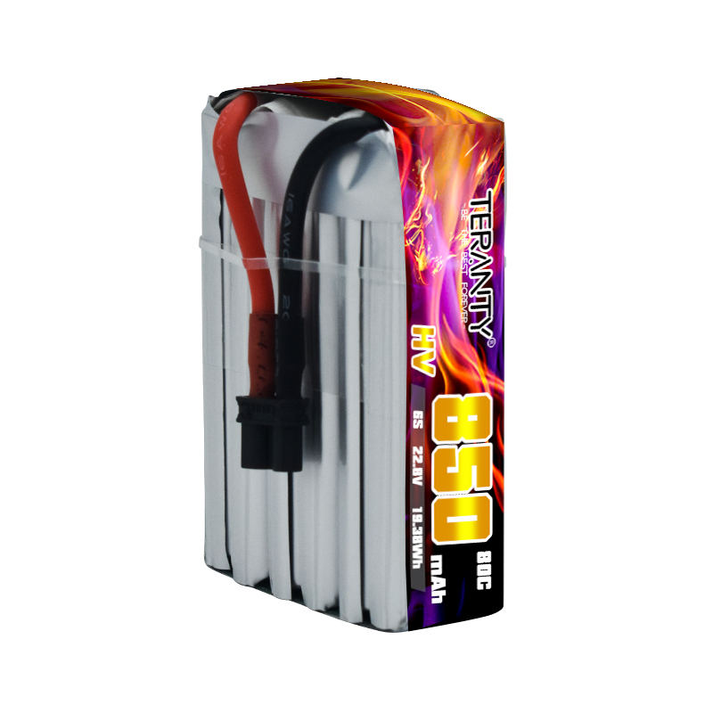 TERANTY 6S 22.8V 850mAh 80C HV - Drone Battery High Voltage 评论和价格