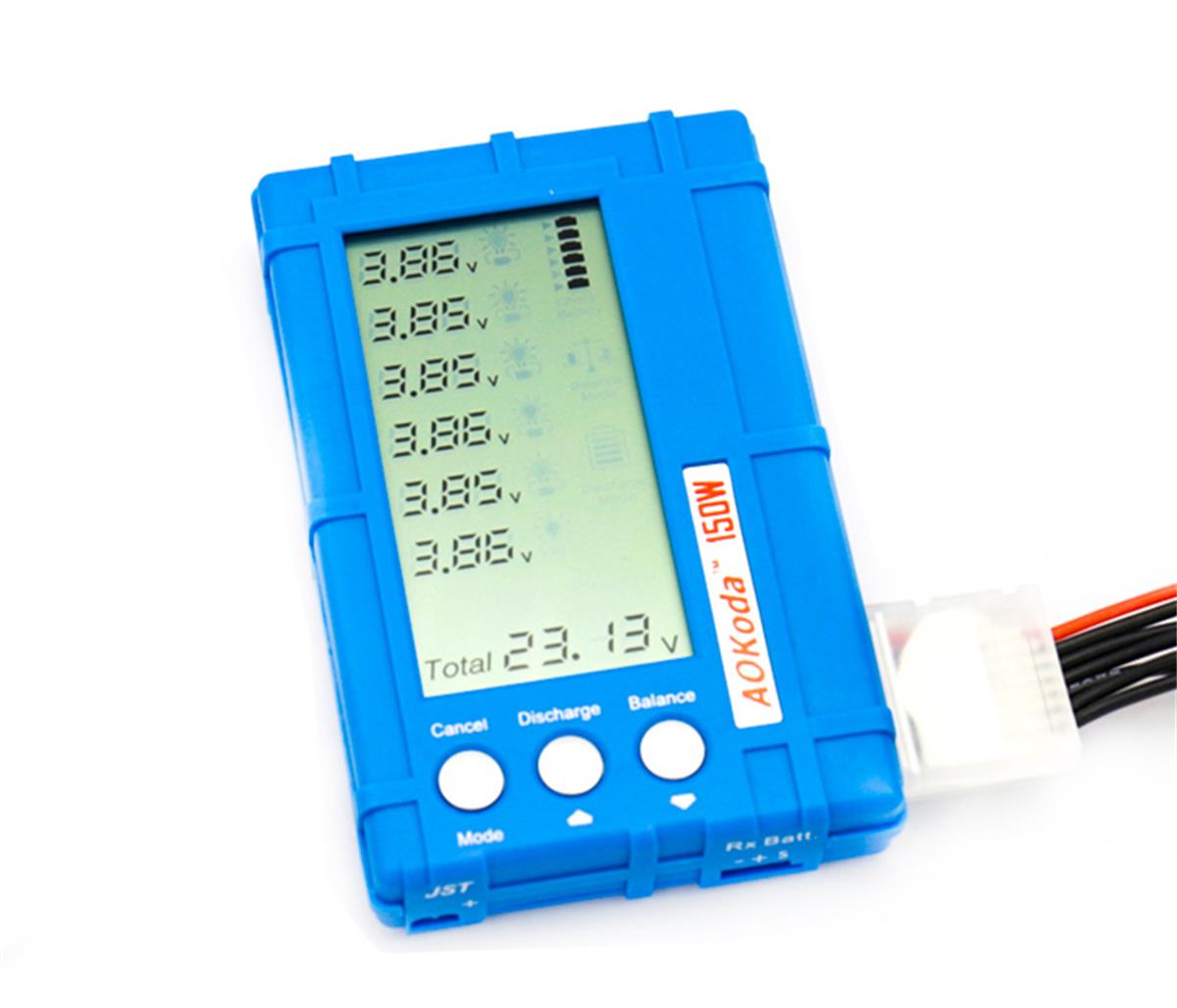 HOBBYMATE 3in1 AOK 150W Discha - Drone Battery Voltage Checker 评论和价格