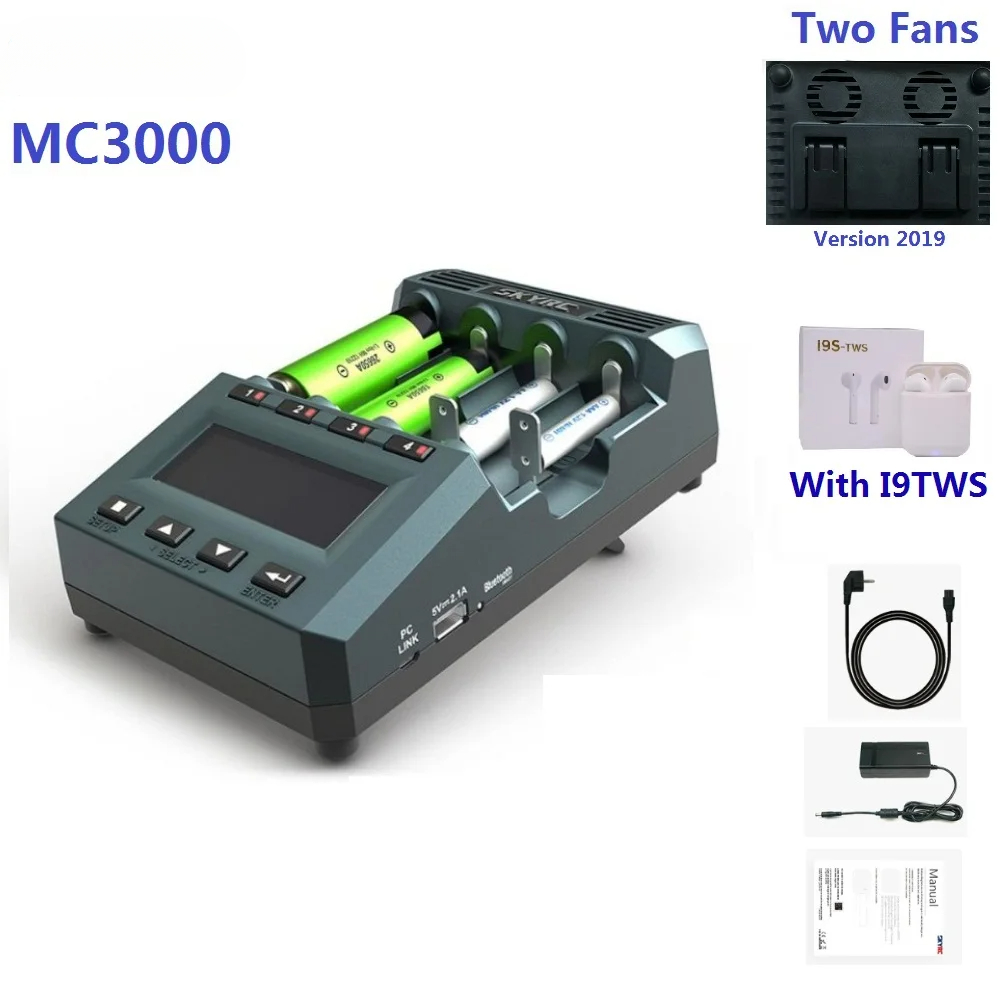MC3000  Smart 4 Slots LCD Disp - Drone Battery Smart 评论和价格