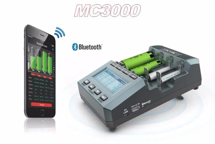 MC3000  Smart 4 Slots LCD Disp - Drone Battery Smart 评论和价格