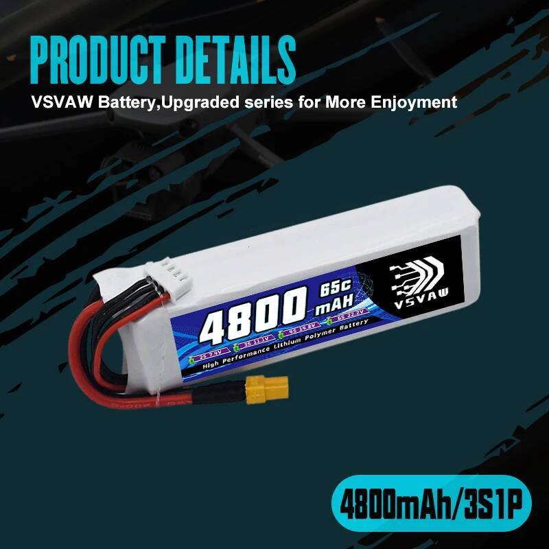 VSVAW 3S Lipo Battery for FPV  - Drone Battery 3S 评论和价格