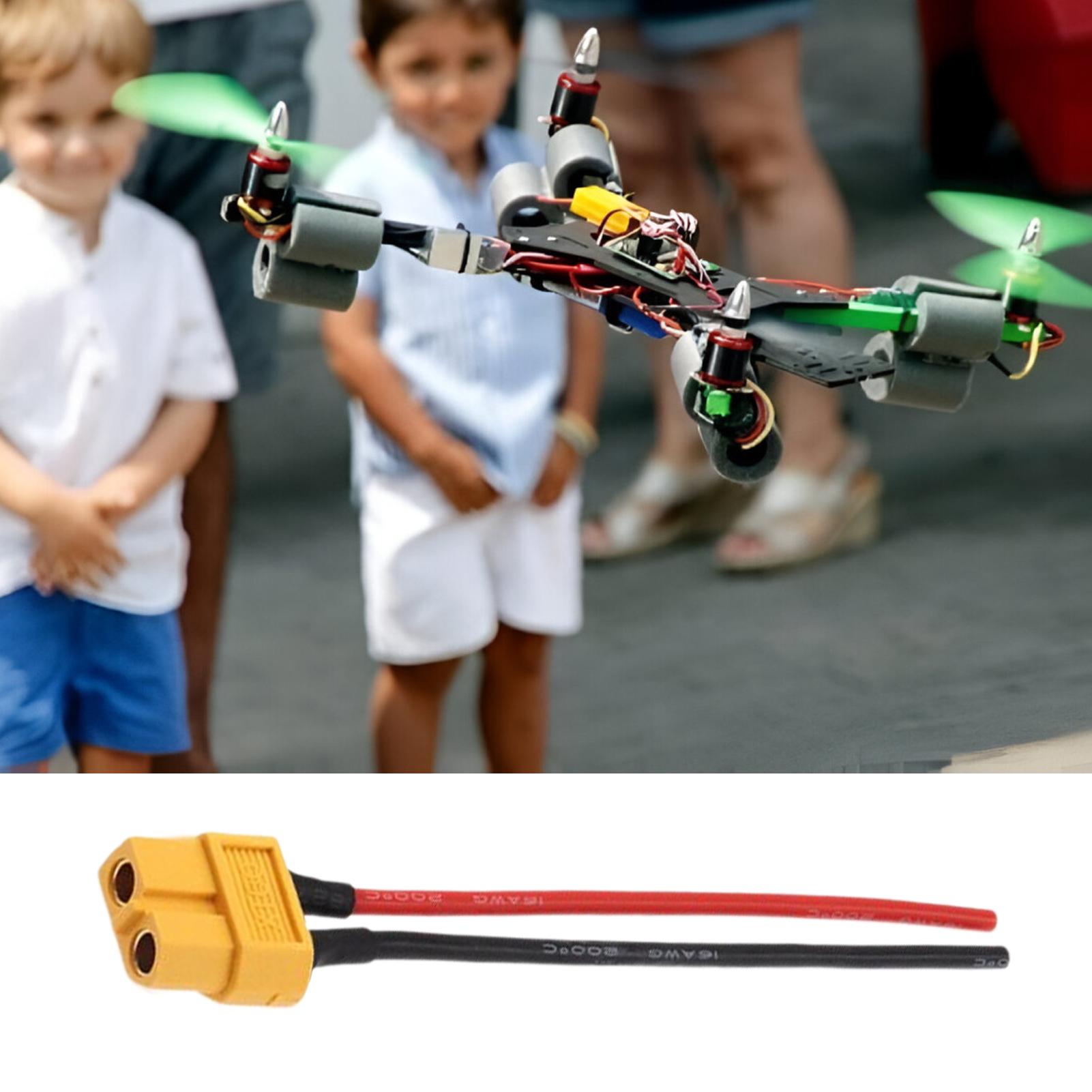 XT60 Male/Female Extension Cab - Drone Battery Connector 评论和价格