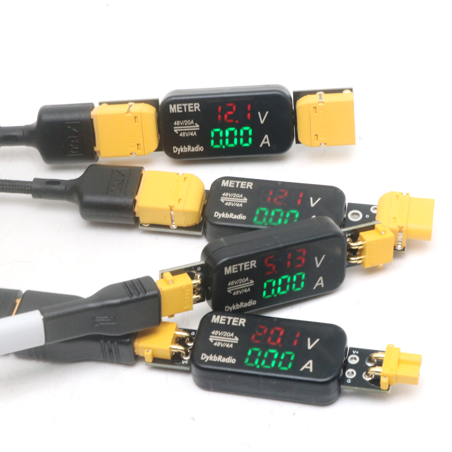 XT30/XT60 20A/4A DC Voltage Cu - Drone Battery Voltage Checker 评论和价格