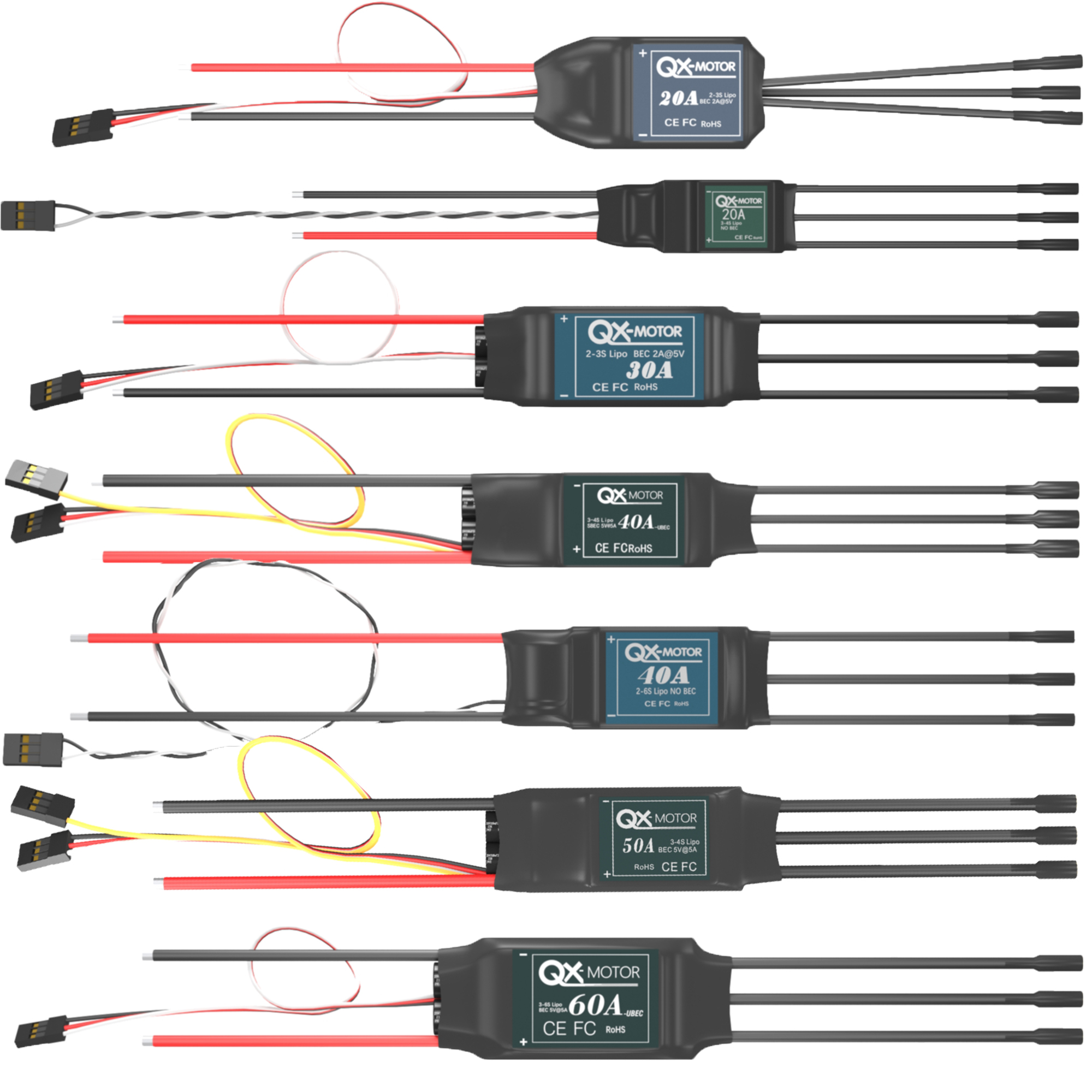 QX-MOTOR Brushless ESC series  - Drone Battery Plate 评论和价格