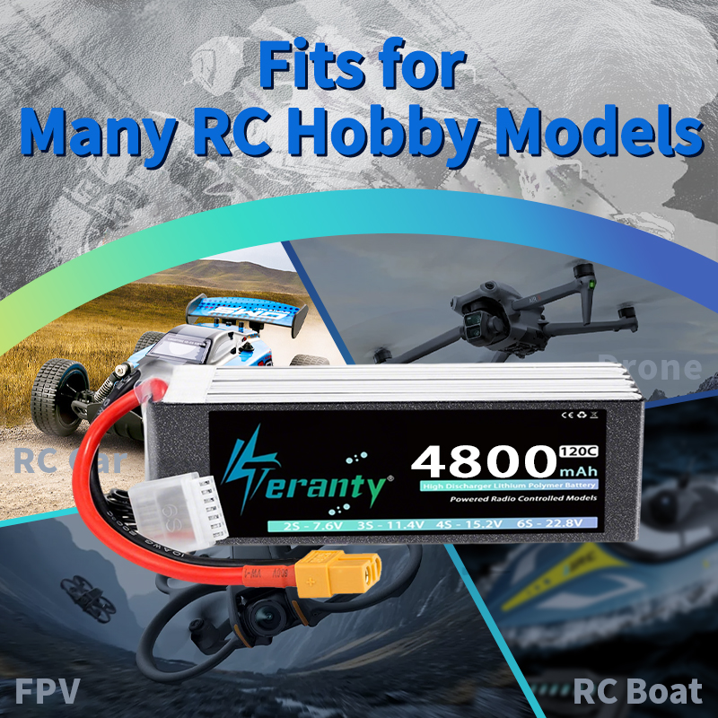 TERANTY 6S 4800mAh Lipo Batter - Drone Battery Plate 评论和价格