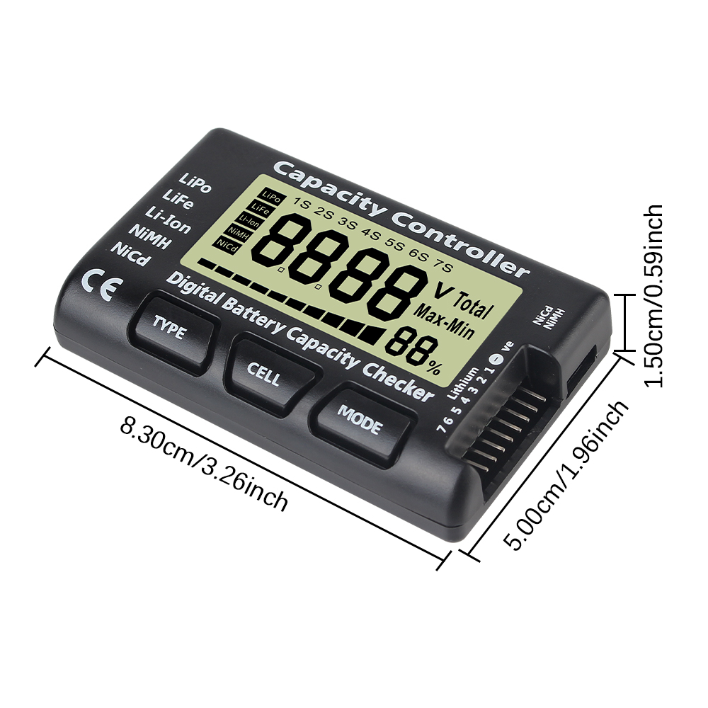 CellMeter 7 Battery Voltage Ca - Drone Battery Voltage Checker 评论和价格