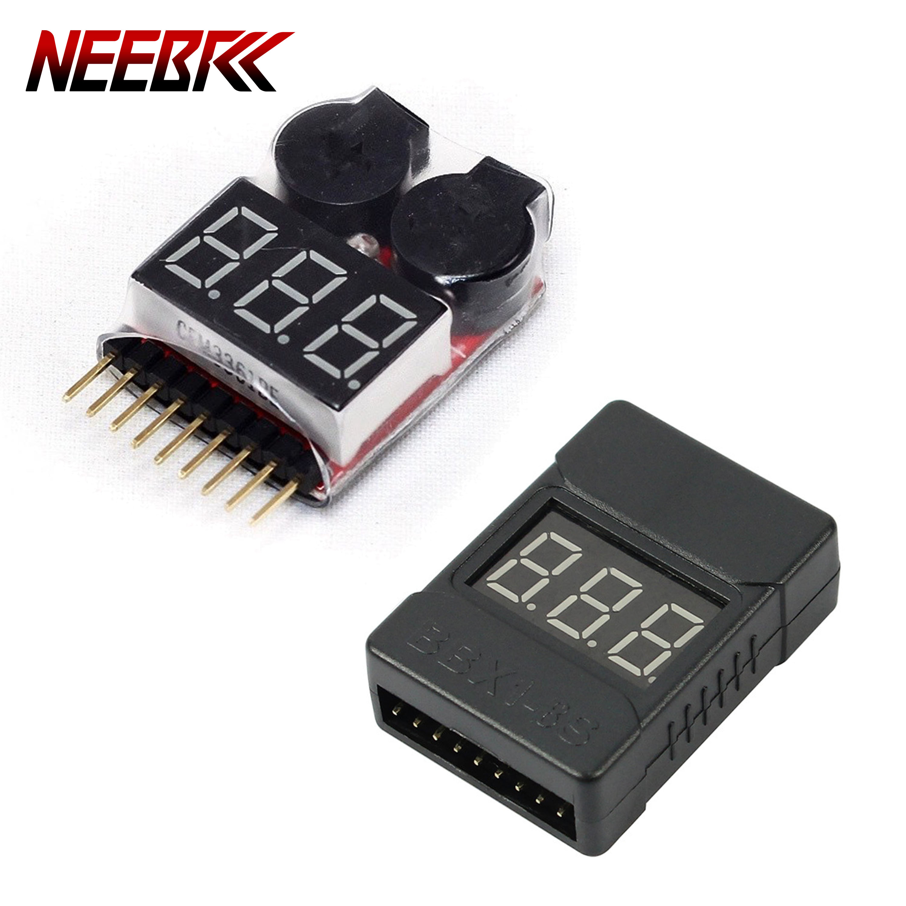 BX100 1-8S 2 in 1 Battery Volt - Drone Battery Voltage Checker 评论和价格
