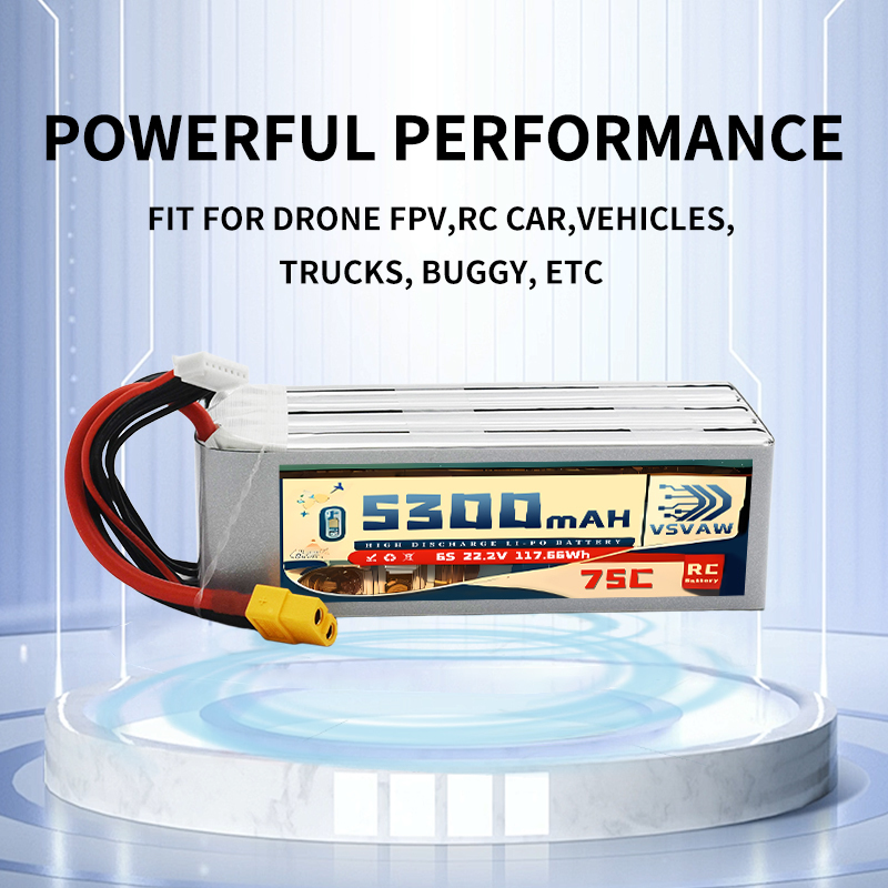 VSVAW 6S 5300mAh Lipo Battery  - Drone Battery Plate 评论和价格
