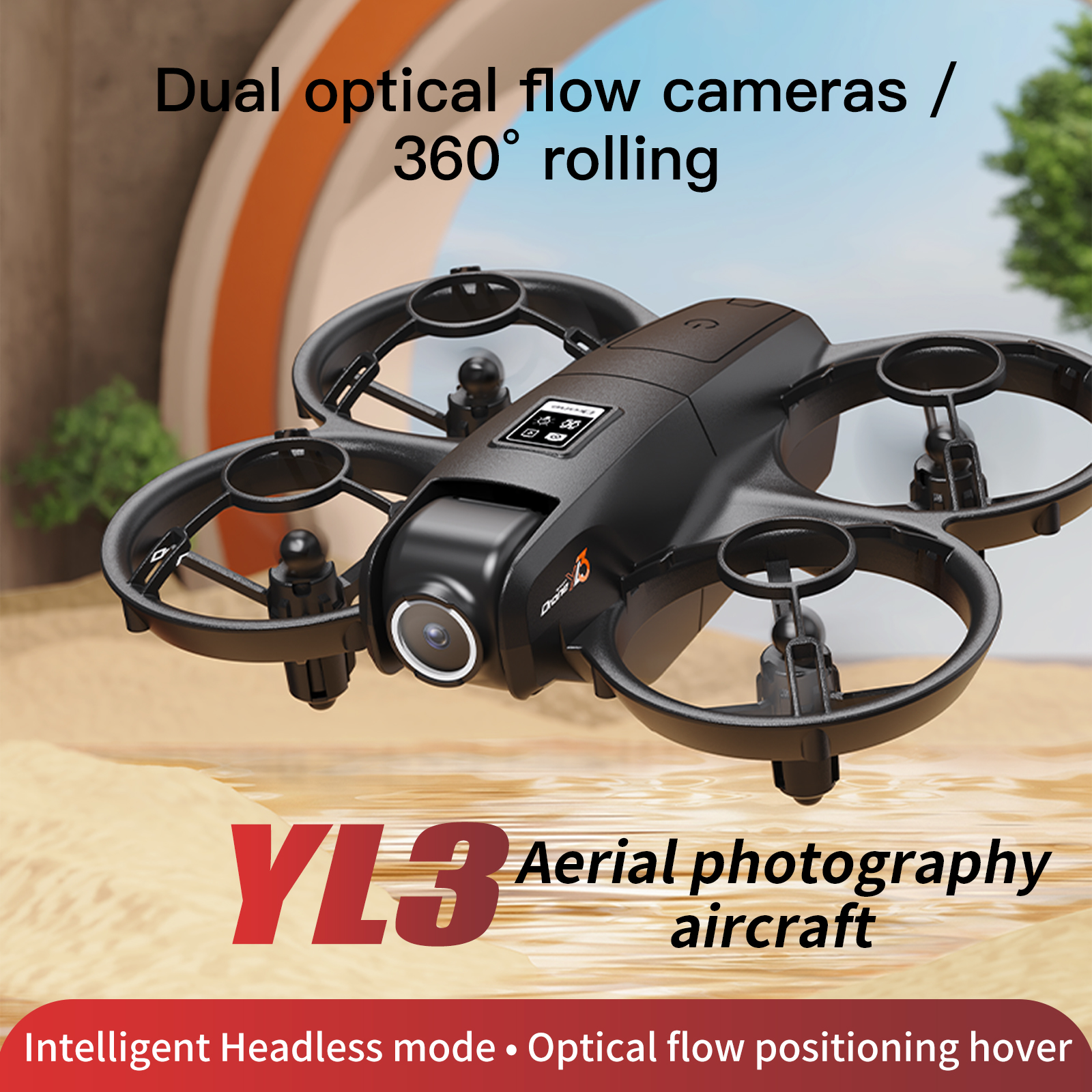 YL3 Remote-Controlled Drone wi - Drone Battery Box 评论和价格