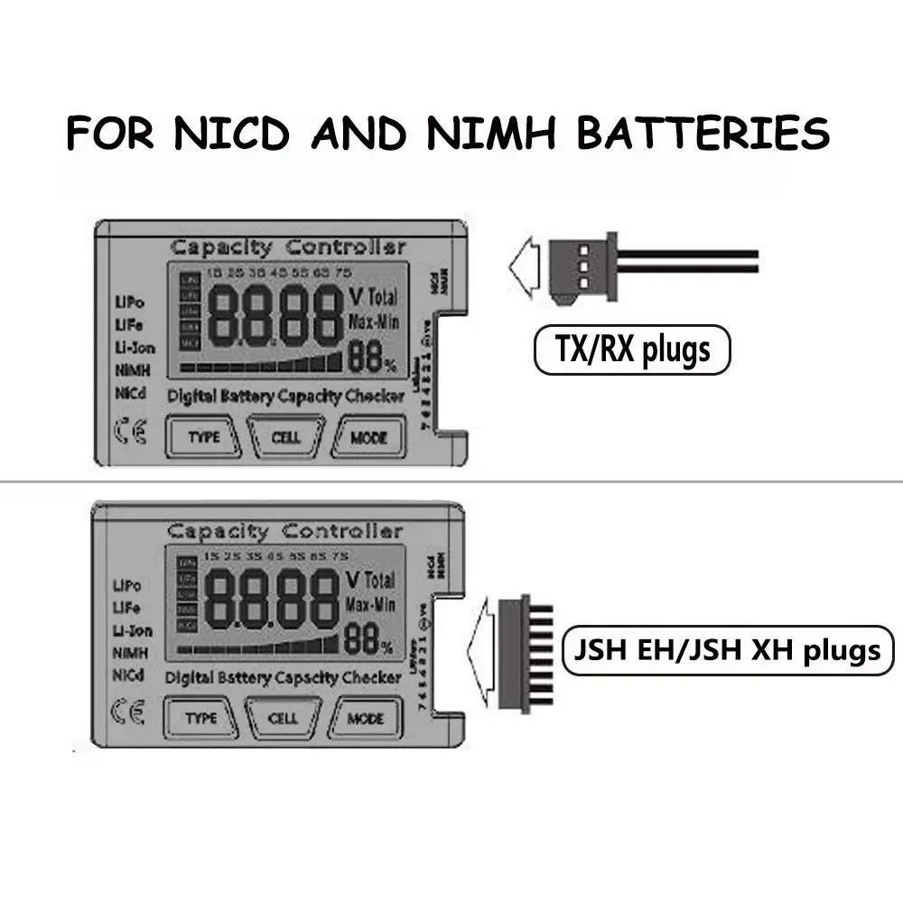 Battery Capacity Checker Digit - Drone Battery Voltage Checker 评论和价格
