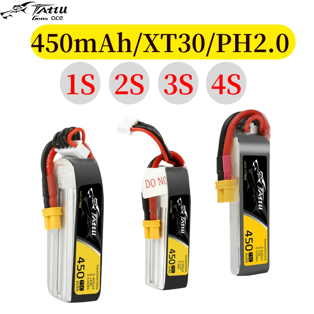 Ace Tattu Lipo Battery 7.4V 7. - Drone Battery 4S 评论和价格