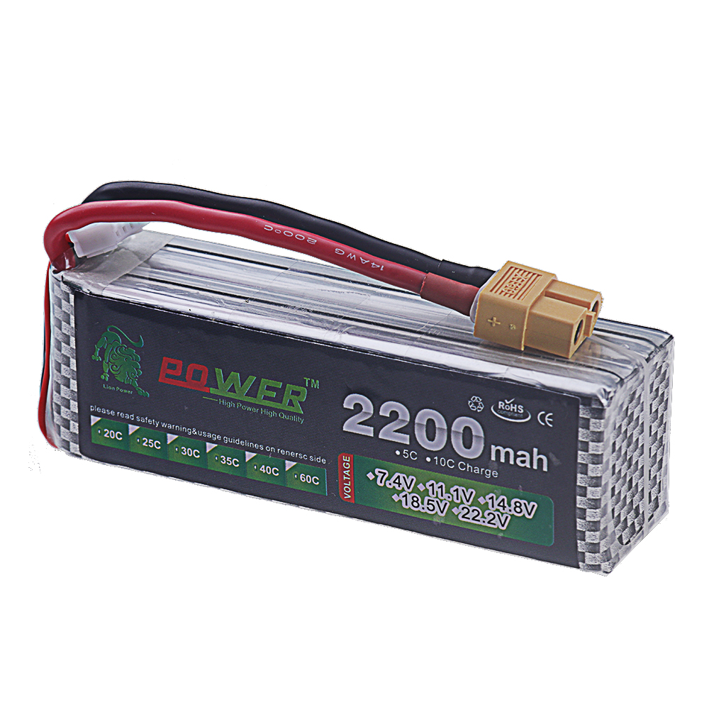 14.8V 2200mah Li-polyme Batter - Drone Battery 4S 评论和价格