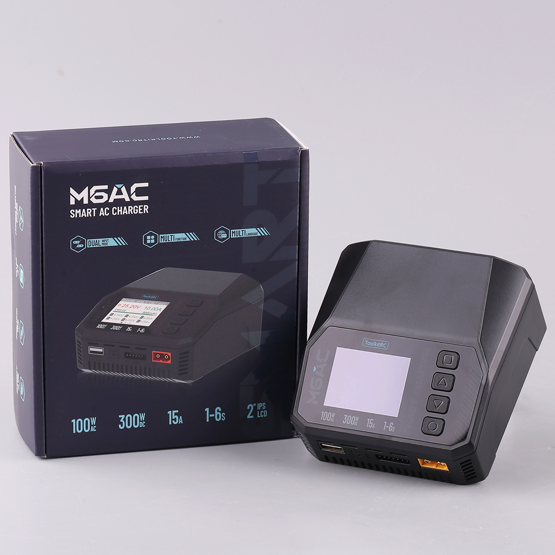 ToolkitRC M6AC 15A 300W Multif - Drone Battery 6S 评论和价格