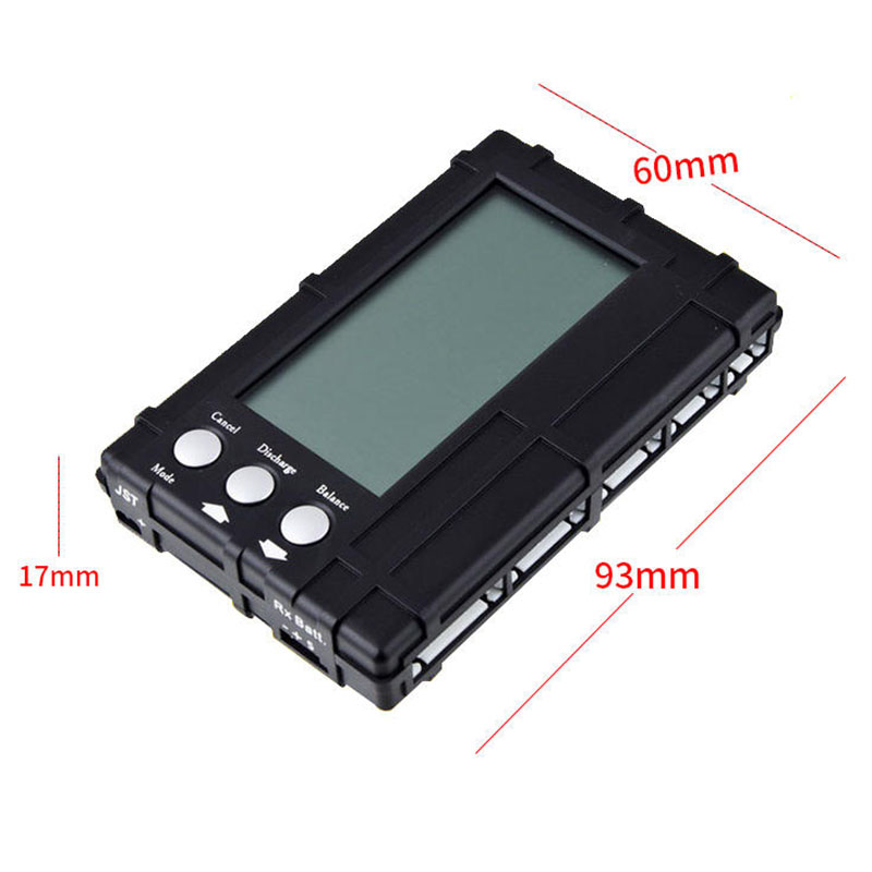 3 in 1 2-6S LiPo / LiFe Batter - Drone Battery Voltage Checker 评论和价格