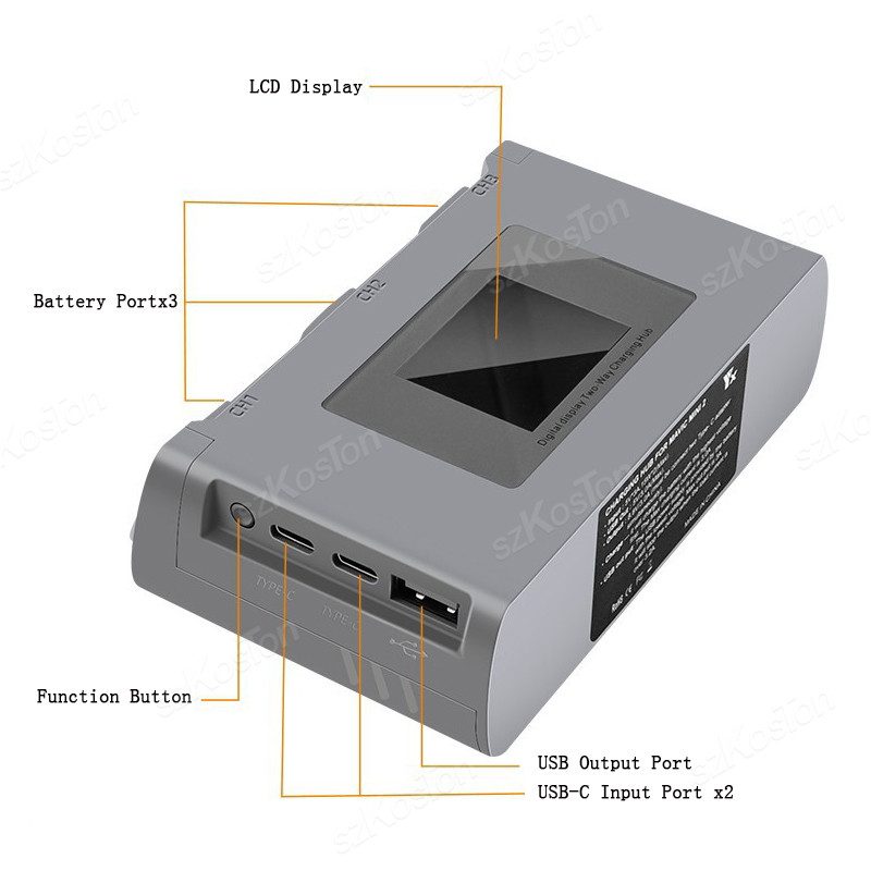For DJI Mavic Mini 2/SE Mini 4 - Drone Battery Balance Charger 评论和价格