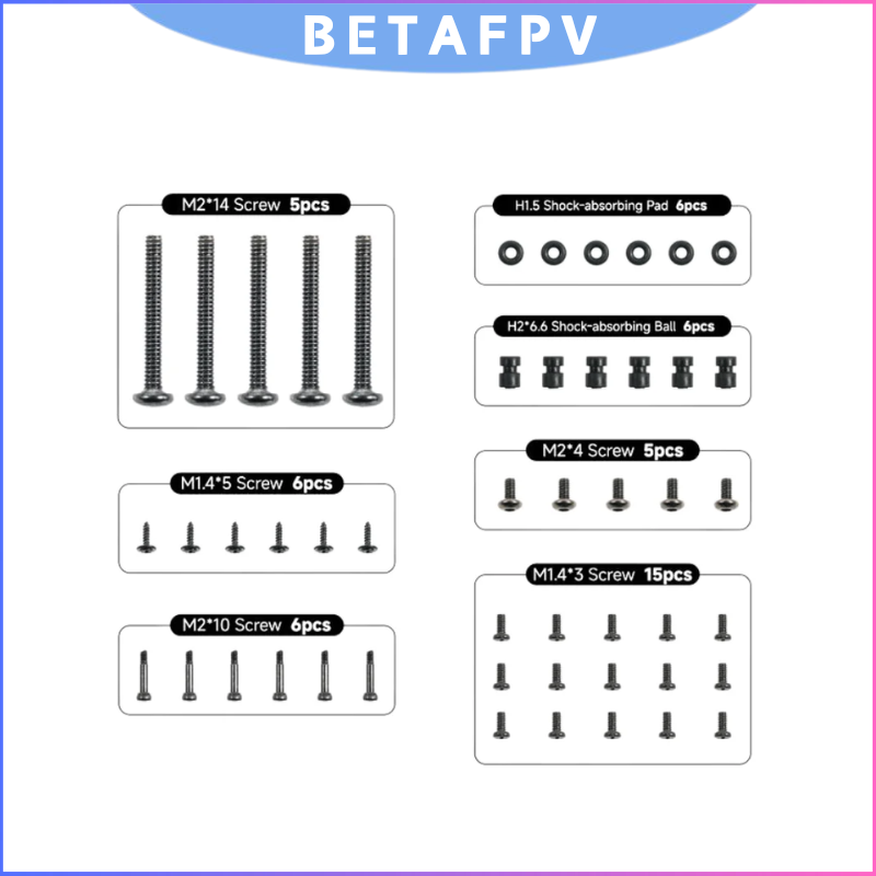 BETAFPV Drone Screw Pack Assor - Drone Battery Bag 评论和价格
