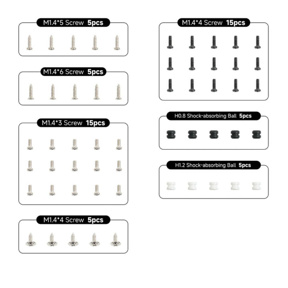 BETAFPV Drone Screw Pack Assor - Drone Battery Bag 评论和价格