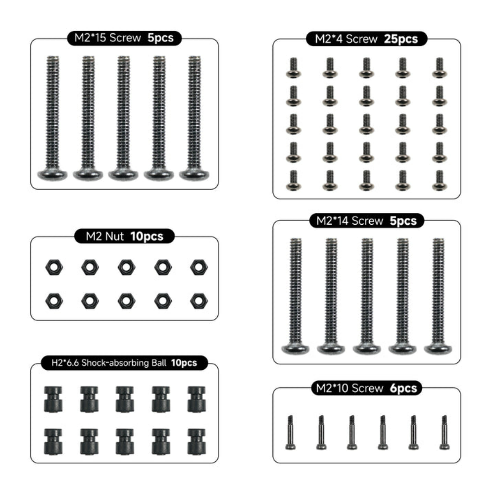 BETAFPV Drone Screw Pack Compa - Drone Battery Bag 评论和价格