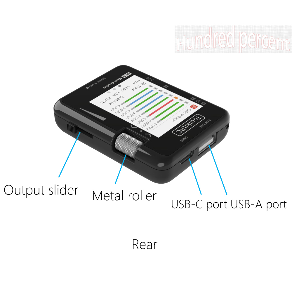 ToolkitRC MC8 Mini Size Cell c - Drone Battery Voltage Checker 评论和价格