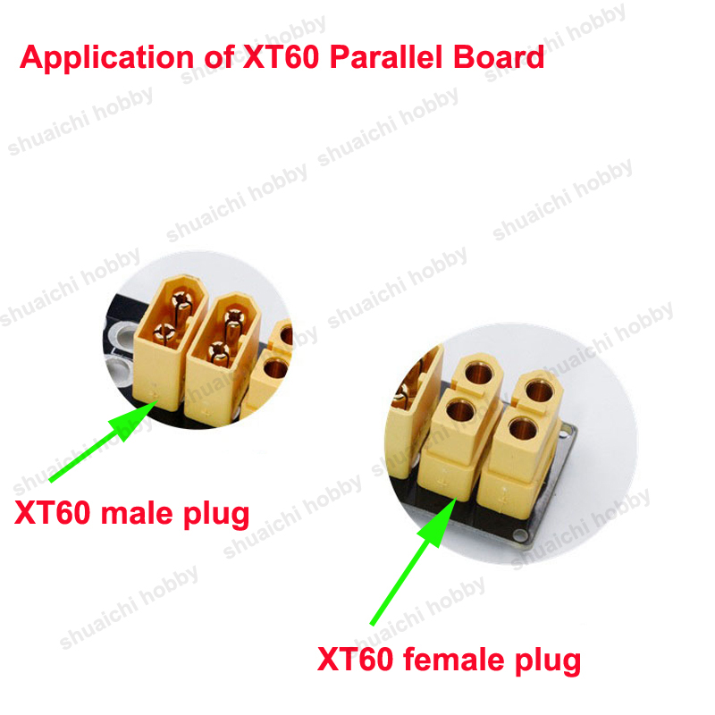 1PC XT60 XT30 Parallel Board f - Drone Battery Parallel Board 评论和价格