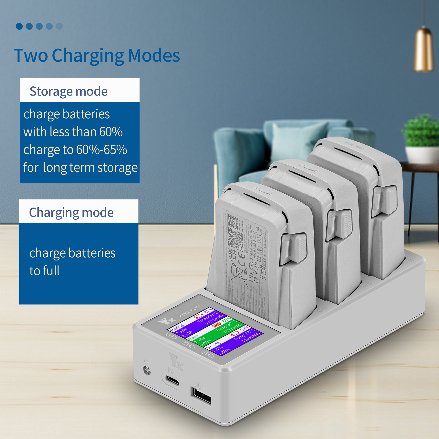 3 IN 1 Battery Charger For DJI - Drone Battery Parallel Board 评论和价格