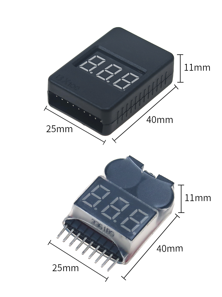 1-8S Battery Voltage Tester Al - Drone Battery Alarm 评论和价格