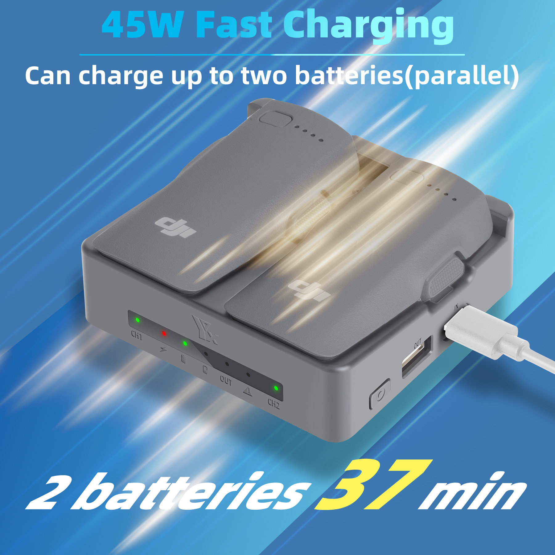 For DJI NEO 2 Charging Hub Dro - Drone Battery Balance Charger 评论和价格