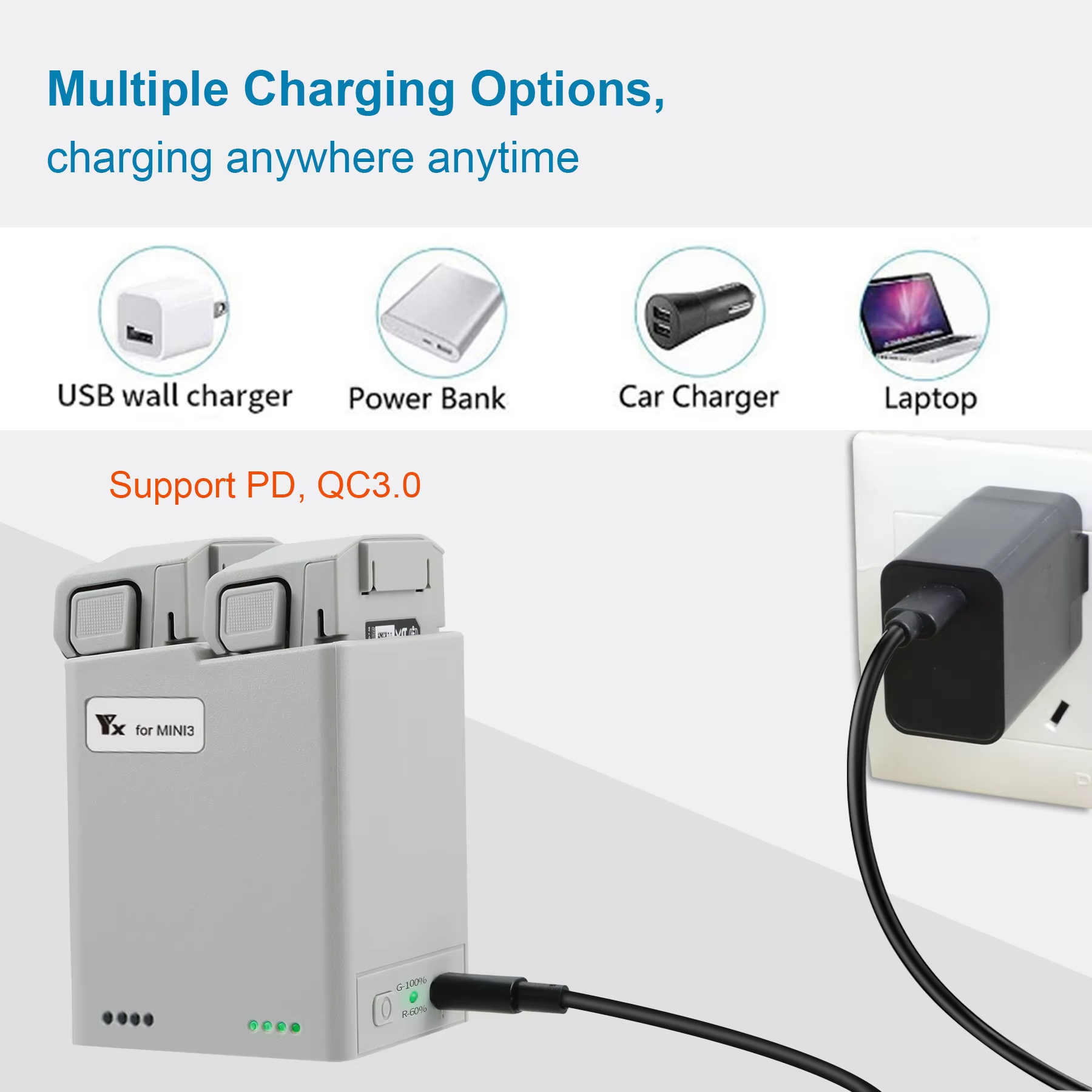 For DJI Mini 3Pro/4Pro Battery - Drone Battery Balance Charger 评论和价格