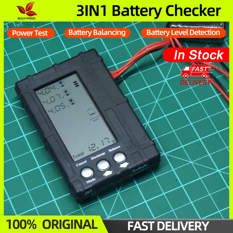 3in1 Battery Balancer LCD Disp - Drone Battery Voltage Checker 评论和价格