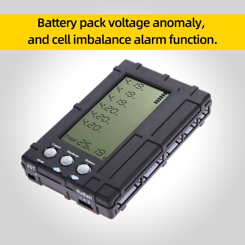 3in1 Battery Balancer LCD Disp - Drone Battery Voltage Checker 评论和价格