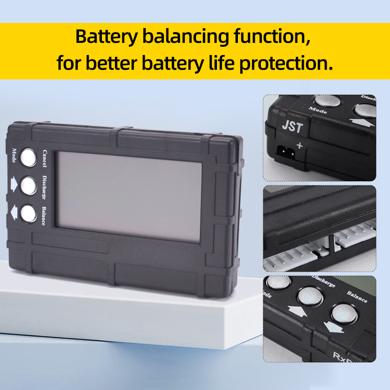 3in1 Battery Balancer LCD Disp - Drone Battery Voltage Checker 评论和价格