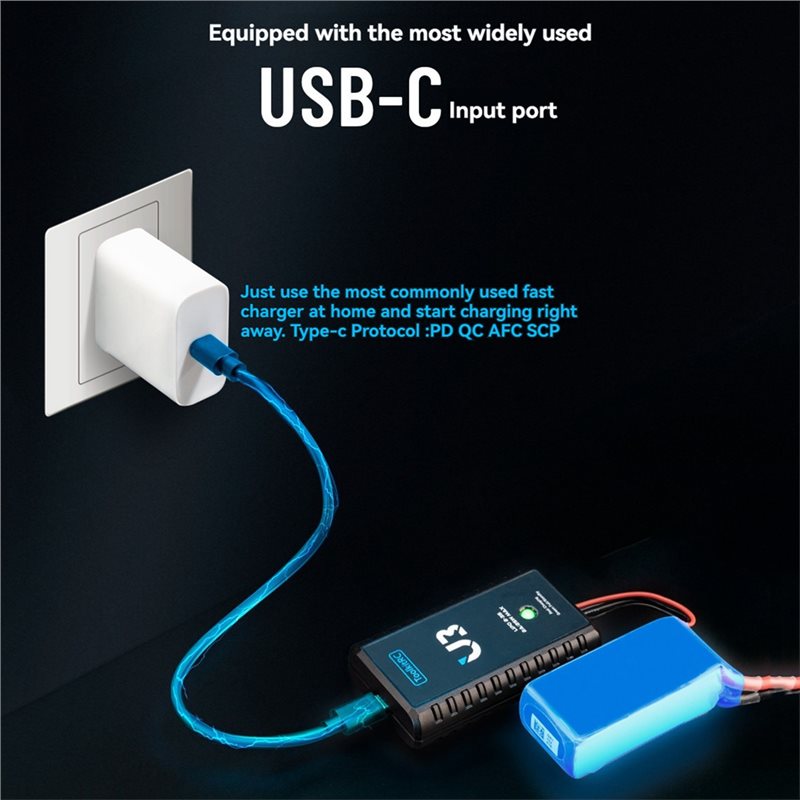 Toolkitrc U3 Battery 2A 25W 2- - Drone Battery 3S 评论和价格