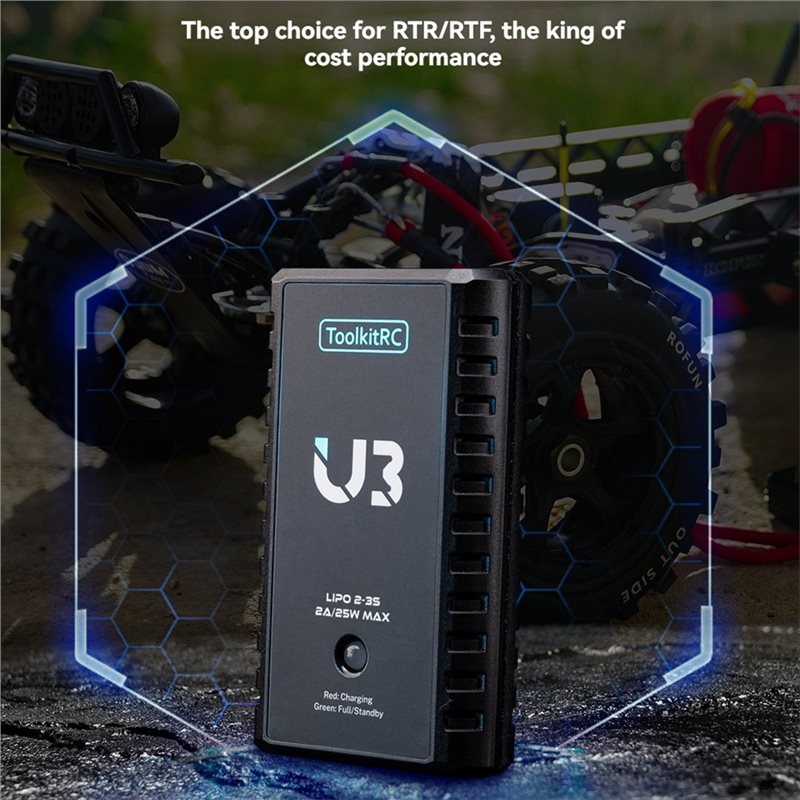 Toolkitrc U3 Battery 2A 25W 2- - Drone Battery 3S 评论和价格