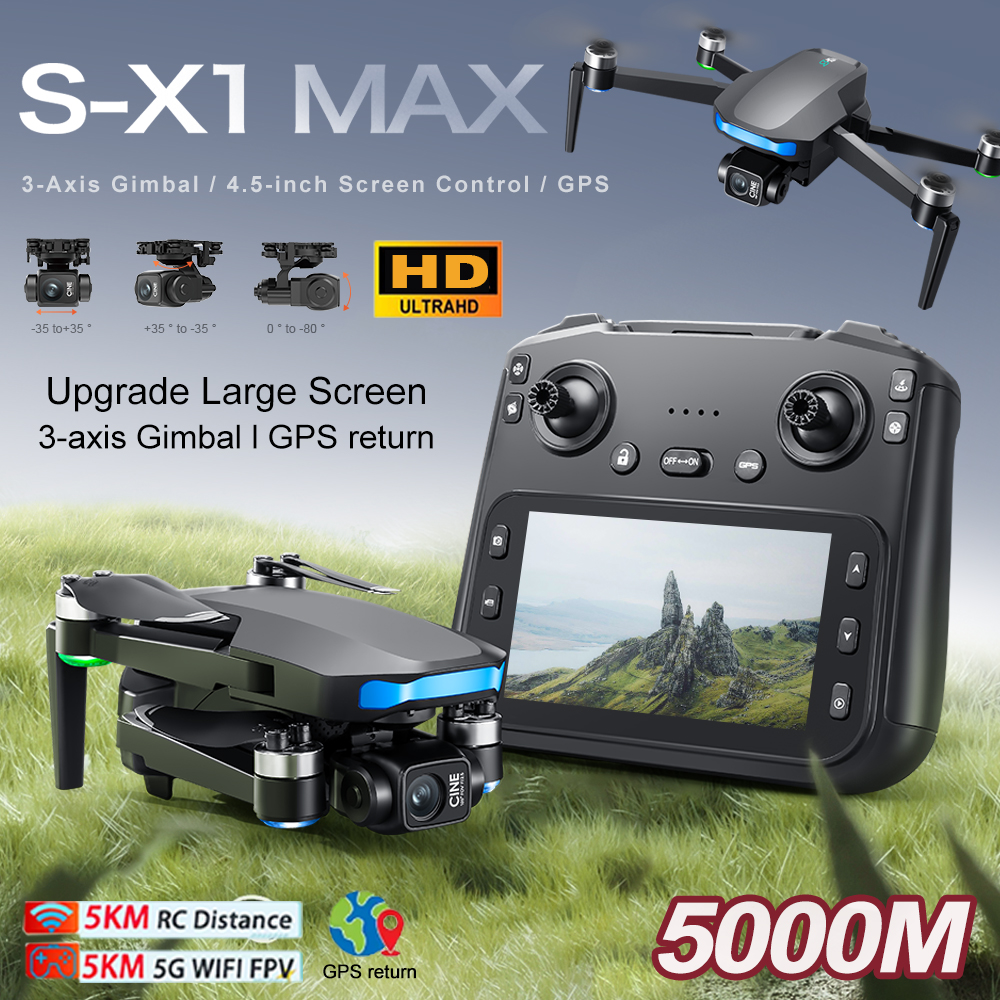 New S-X1 MAX Drone GPS 8K Prof - Drone Battery Balance Charger 评论和价格