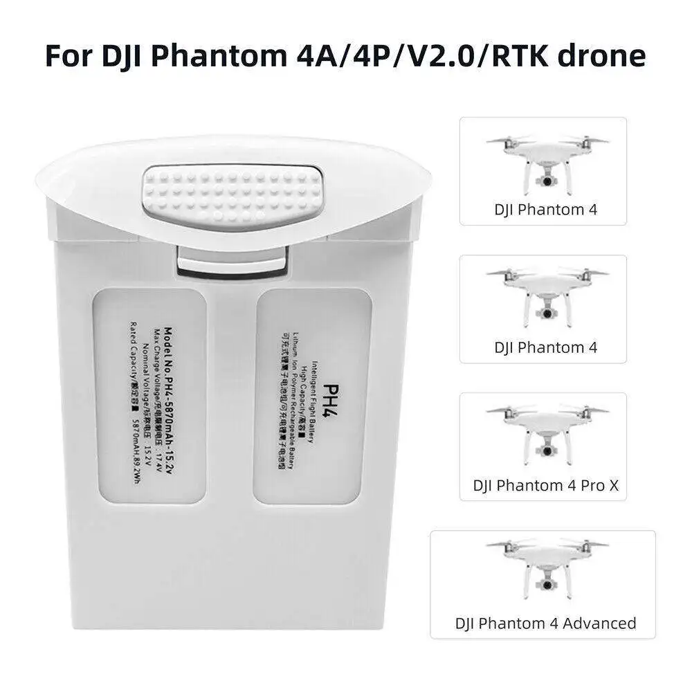 New Phantom 4 battery 6200mah  - Drone Battery Li-Ion 评论和价格