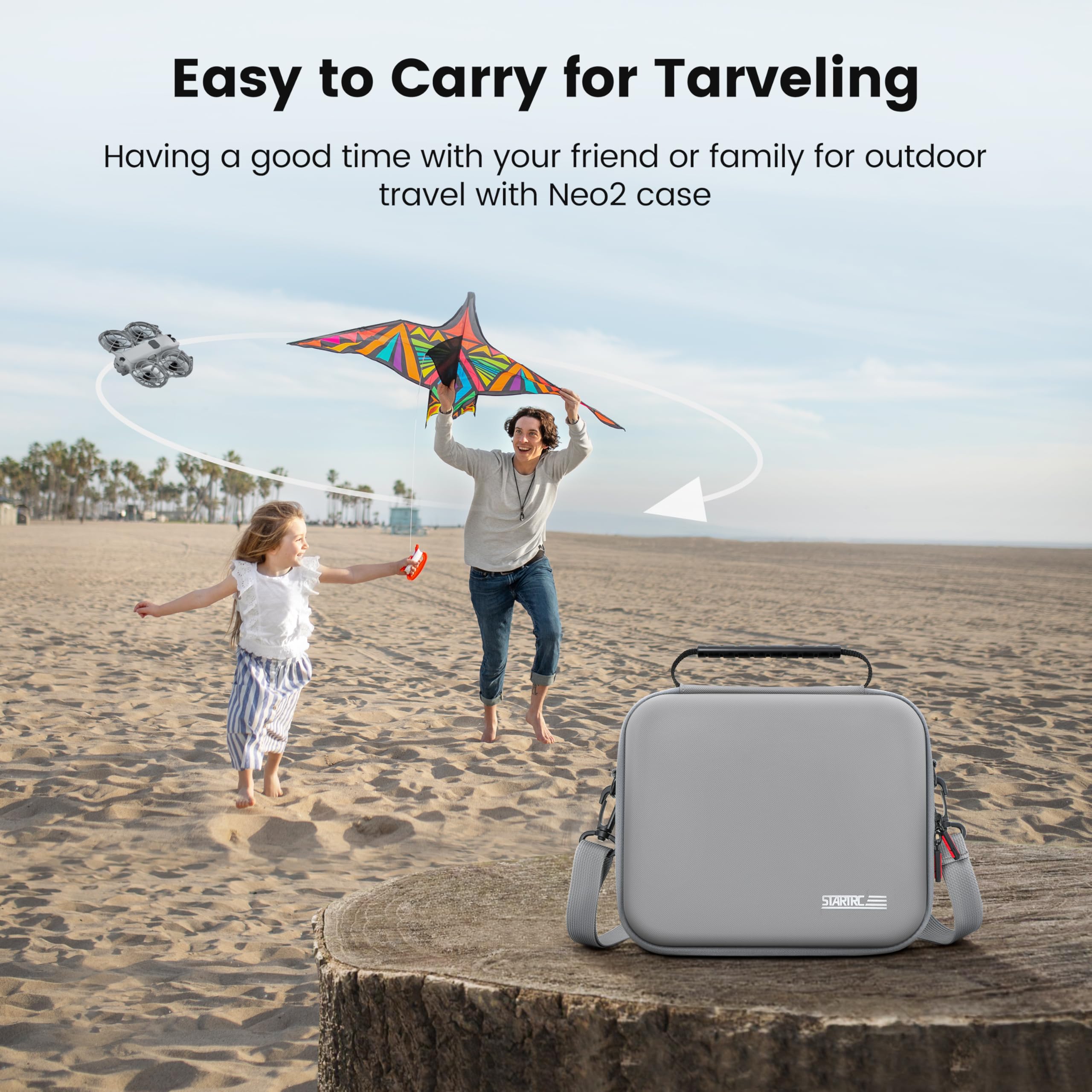 Neo 2 Portable PU Shoulder Bag - Drone Battery Bag 评论和价格