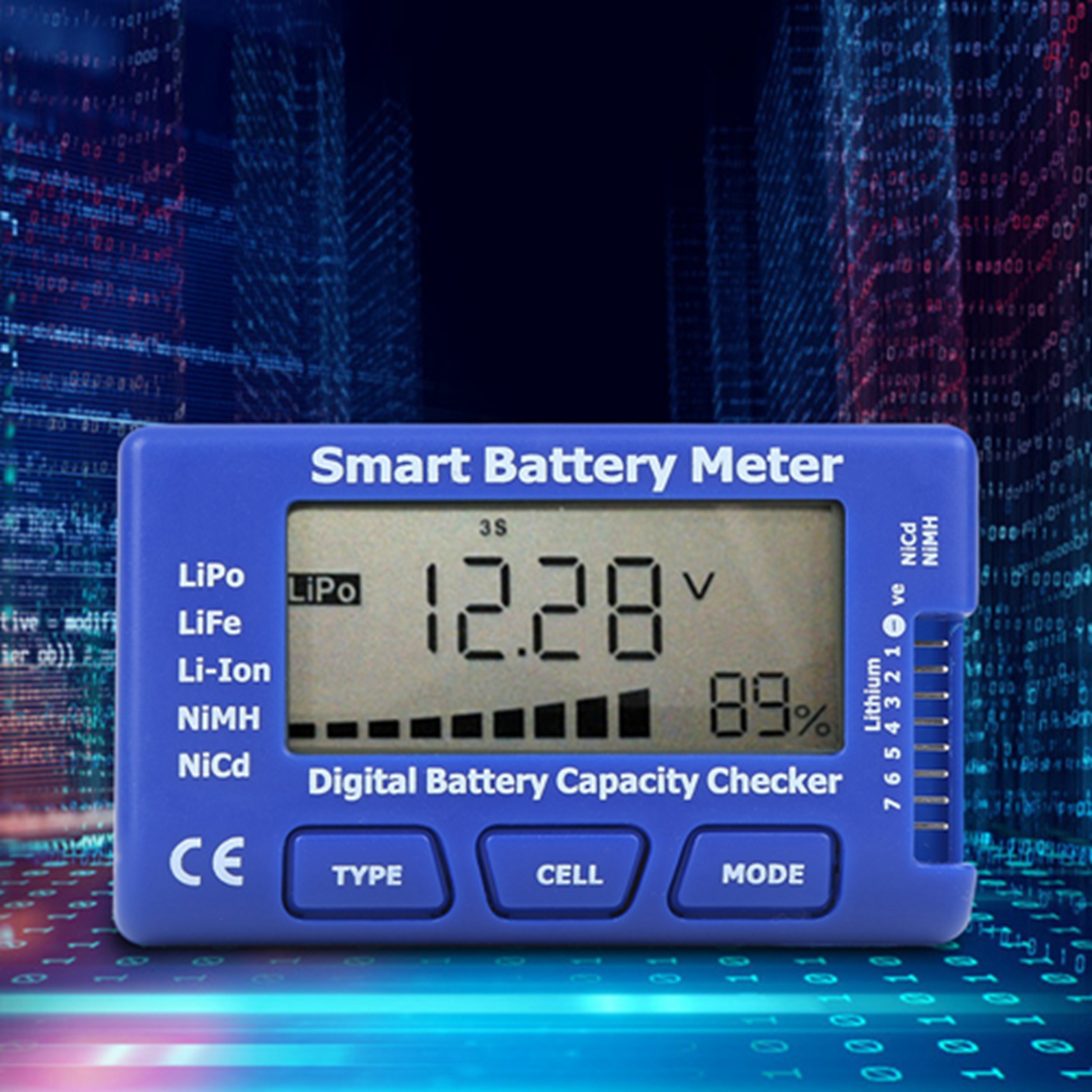 5‑In‑1 Intelligent Digital Bat - Drone Battery Voltage Checker 评论和价格