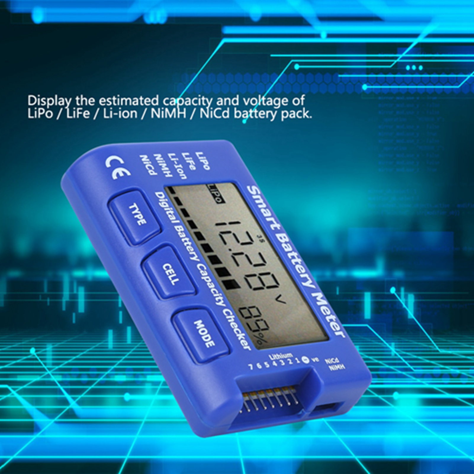 5‑In‑1 Intelligent Digital Bat - Drone Battery Voltage Checker 评论和价格