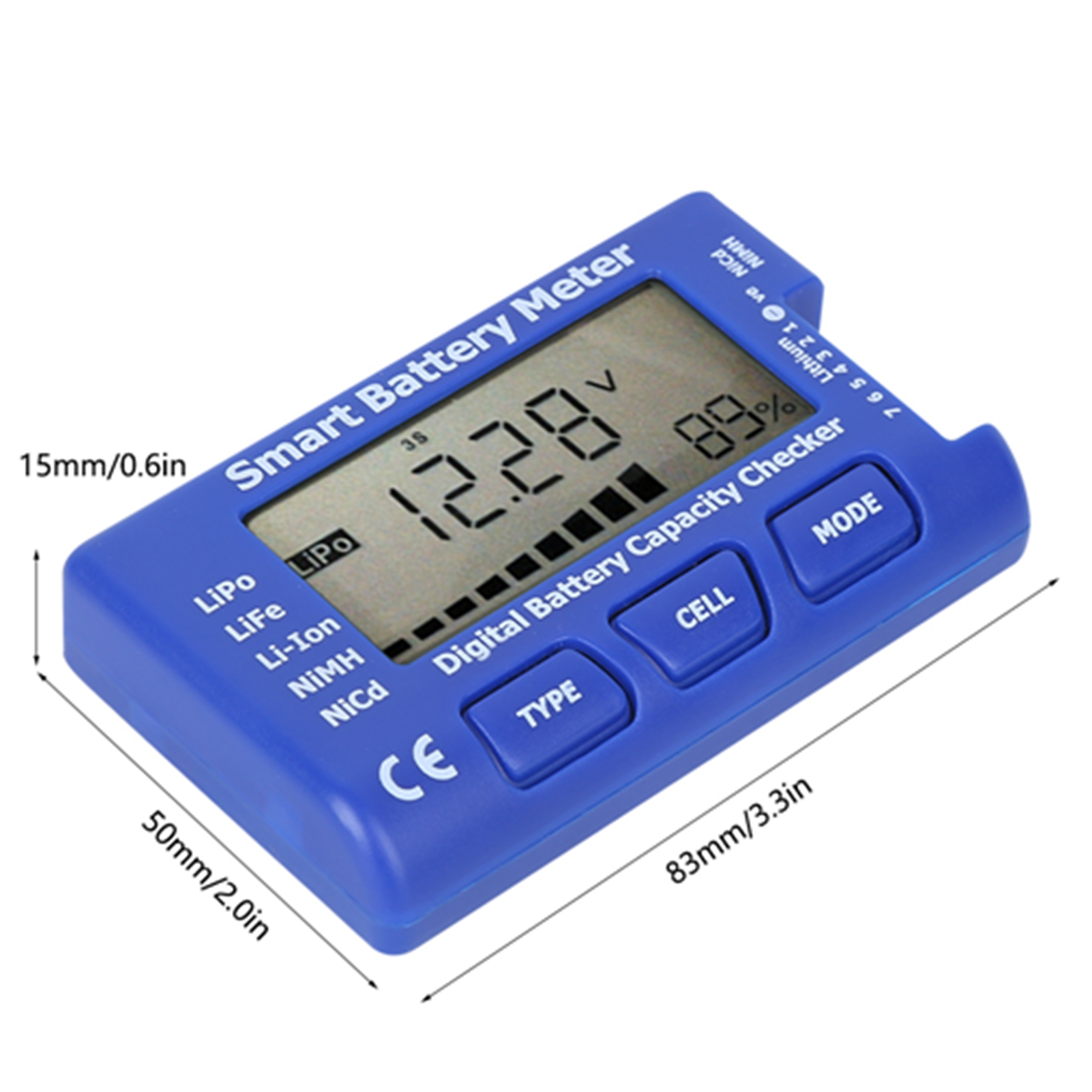 5‑In‑1 Intelligent Digital Bat - Drone Battery Voltage Checker 评论和价格