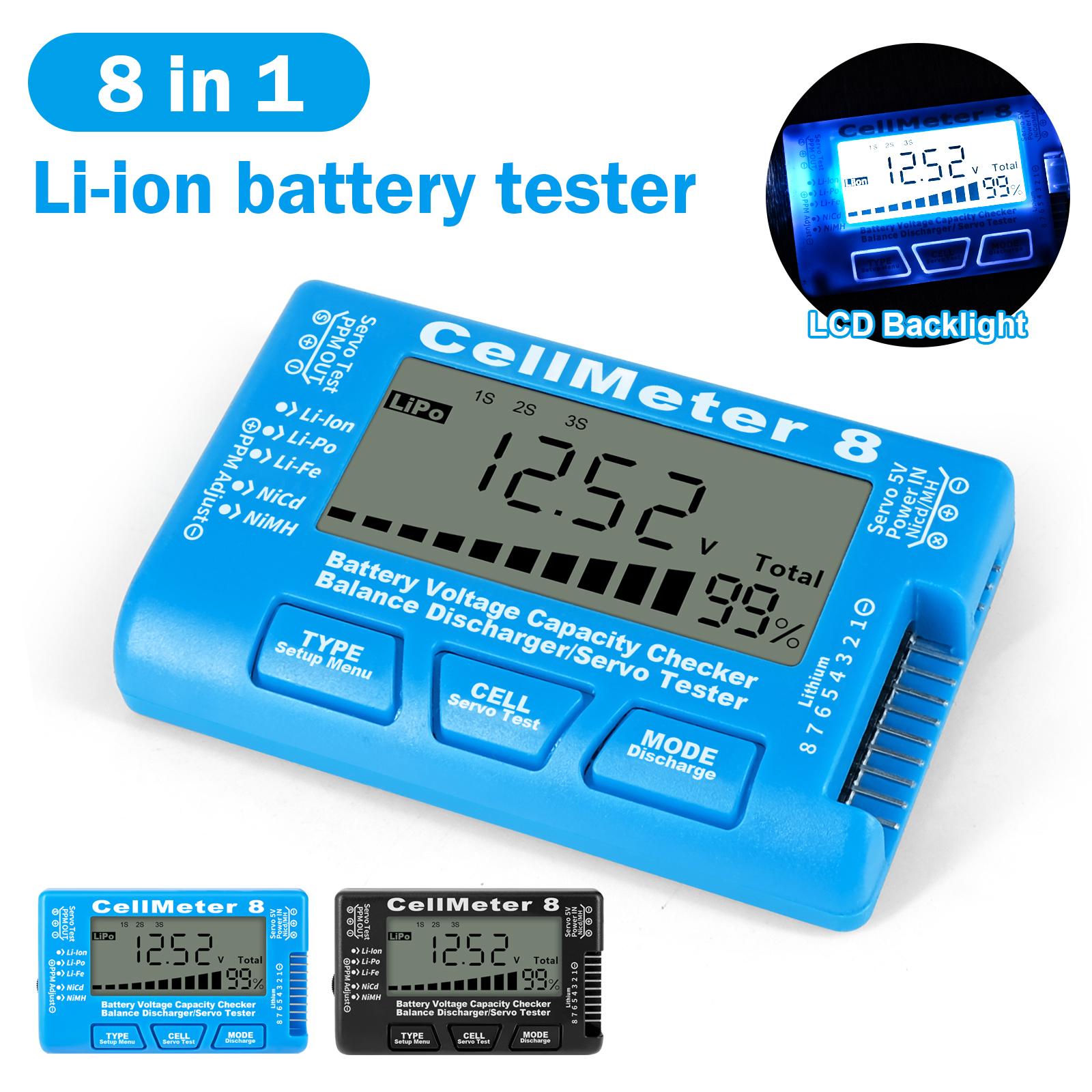 Rc Cellmeter-8 Digital Battery - Drone Battery Voltage Checker 评论和价格